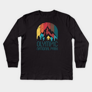 Olympic National Park Gift or Souvenir T Shirt Kids Long Sleeve T-Shirt